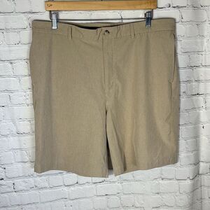 TailorByrd Khaki Chino Tan Golf Shorts size 38 Polyester